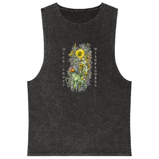 Wild about Wildflowers - A Wildflower Garden Desig Mineral Wash Tank Tops