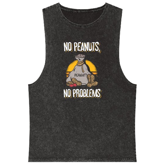 No Peanuts No Problems Peanut Allergic Mineral Wash Tank Tops