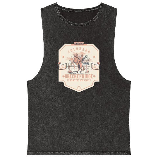 breckenridge colorado wild west town Mineral Wash Tank Tops