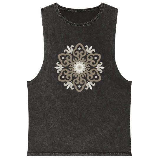batik Mineral Wash Tank Tops