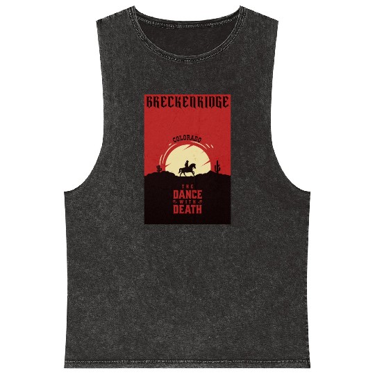 Breckenridge Colorado wild west town Mineral Wash Tank Tops