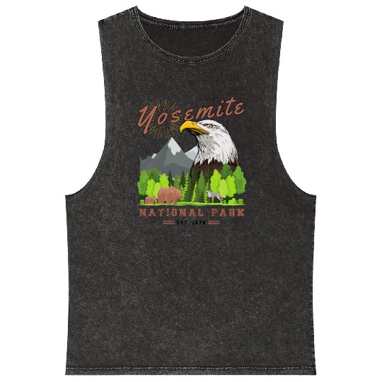 Yosemite National Park Mineral Wash Tank Tops