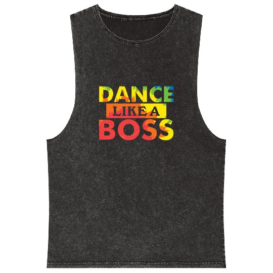 Hip Hop Breakdance Street Dance Dancers Music Mineral Wash Tank Tops