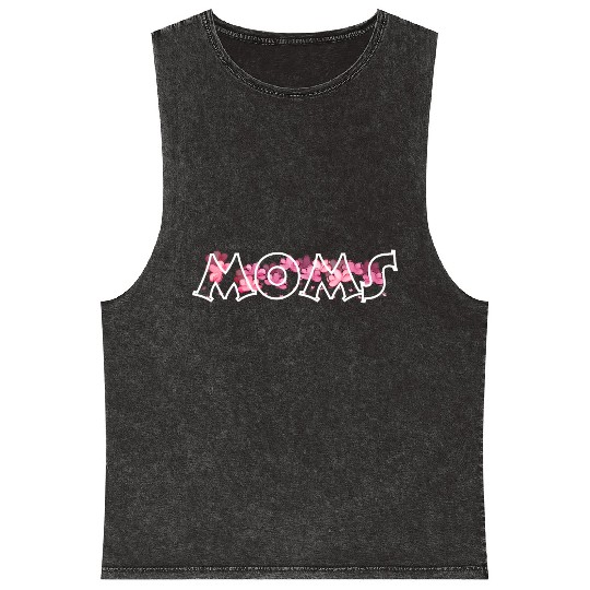 I love muscle mommies Mineral Wash Tank Tops