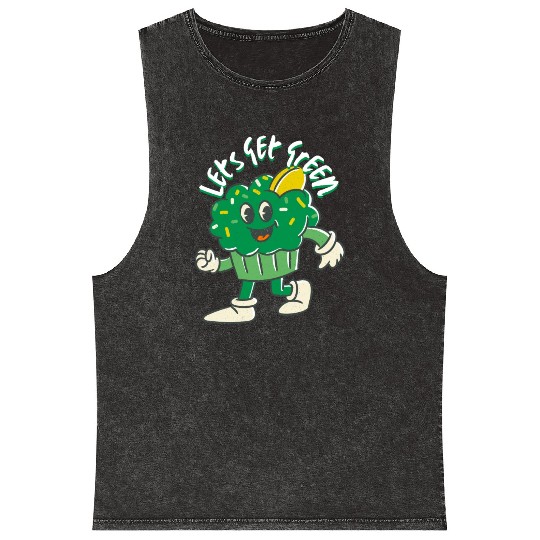 Eco-Friendly and Stylish: Let's Get Green Mineral Wash Tank Tops