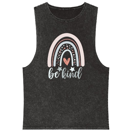 Be Kind Rainbow, Cool sayings, Kindness, quotes Mineral Wash Tank Tops