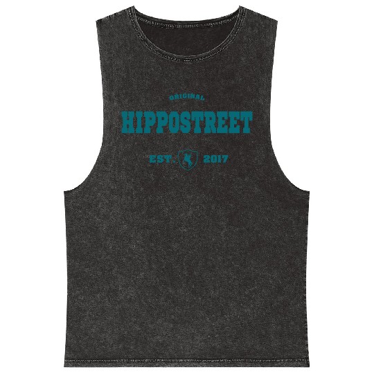 Brand Hippo Street, Thailand has temples, large pi Mineral Wash Tank Tops
