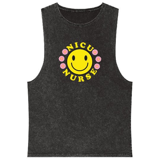 Funny NICU Nurse Costume Mineral Wash Tank Tops
