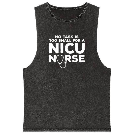 NICU Nurse Design Mineral Wash Tank Tops