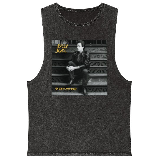 Billy Joel an innocent man Mineral Wash Tank Tops
