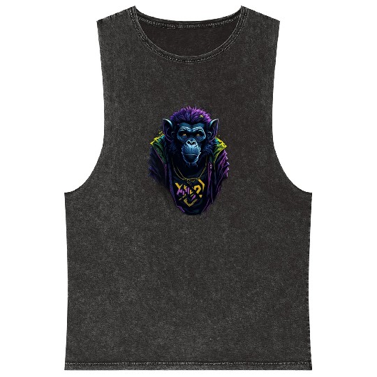 monkey Mineral Wash Tank Tops