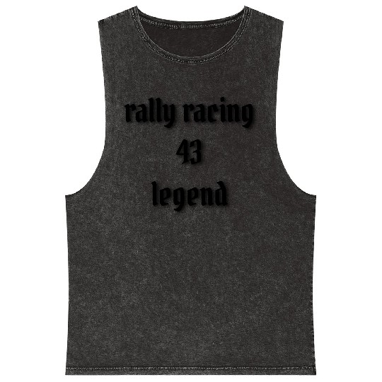 ken block rally racing legend Mineral Wash Tank Tops