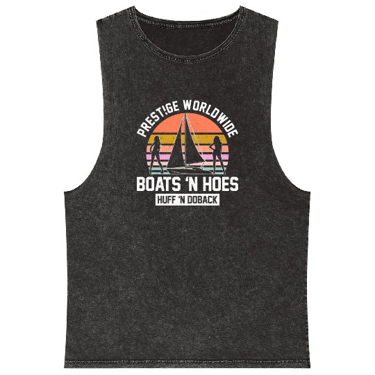 Prestige Worldwide Boats 'N Hoes Huff 'N Doback Mineral Wash Tank Tops