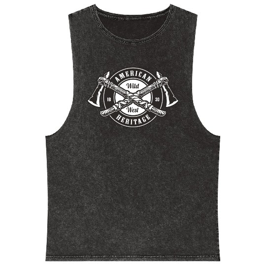 AMERICAN WILD WEST HERITAGE 1830 Mineral Wash Tank Tops
