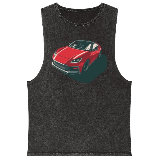 Japanese Car 86 Mineral Wash Tank Tops
