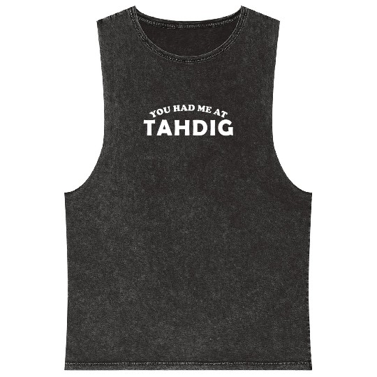 you had me at Tahdig, foodiranian persian Mineral Wash Tank Tops