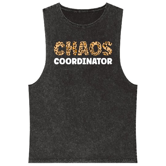 Chaos Coordinator Mineral Wash Tank Tops