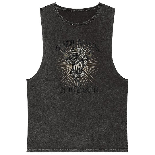 Badlands Us National Park South Dakota Bison Mineral Wash Tank Tops