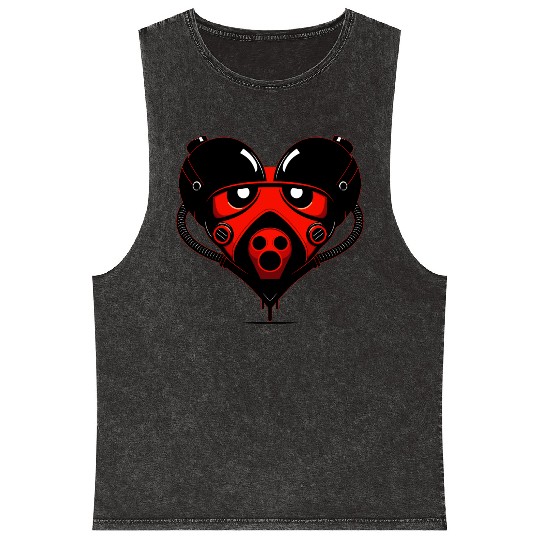 Robot Heart Mineral Wash Tank Tops