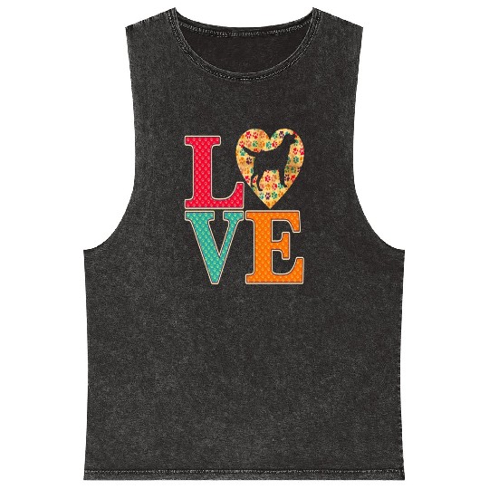 Love Labrador Retrievers Best Labrador Retriever Mineral Wash Tank Tops