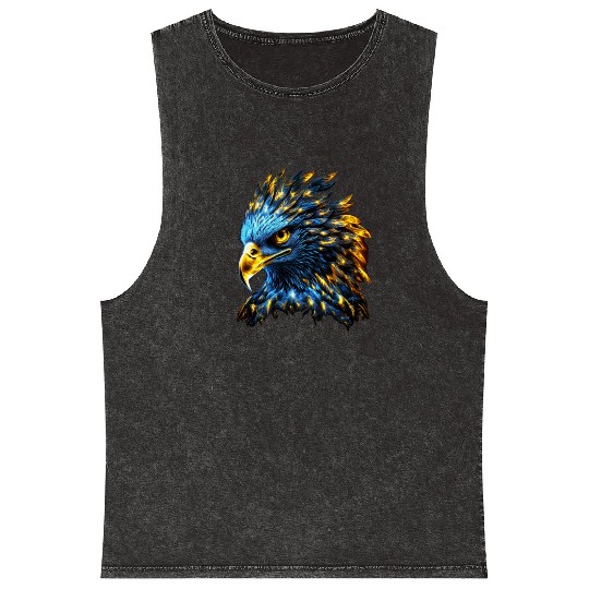 Phoenix Portrait Mineral Wash Tank Tops