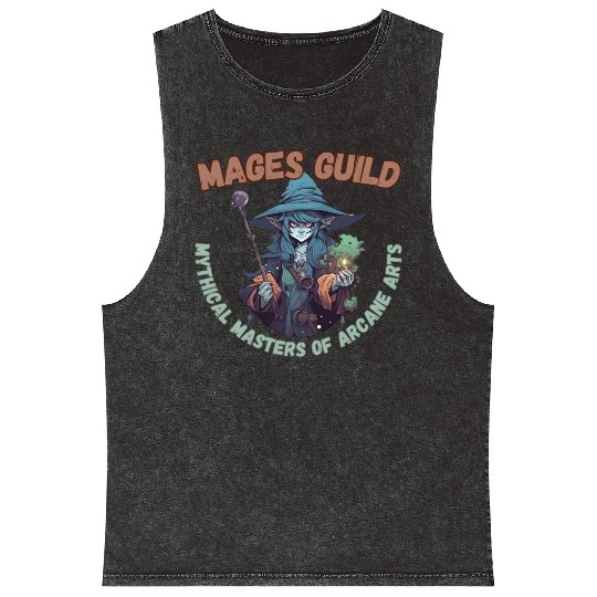 Mages Guild, Mythical Arcane Mineral Wash Tank Tops