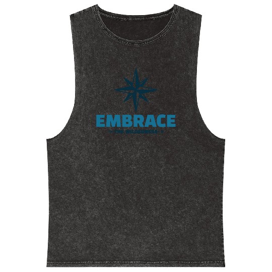 Embrace the Wilderness Camping cute Mineral Wash Tank Tops
