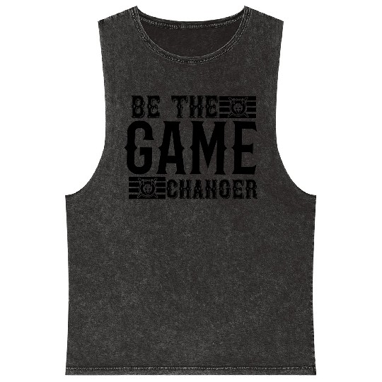 Be the game changer Mineral Wash Tank Tops