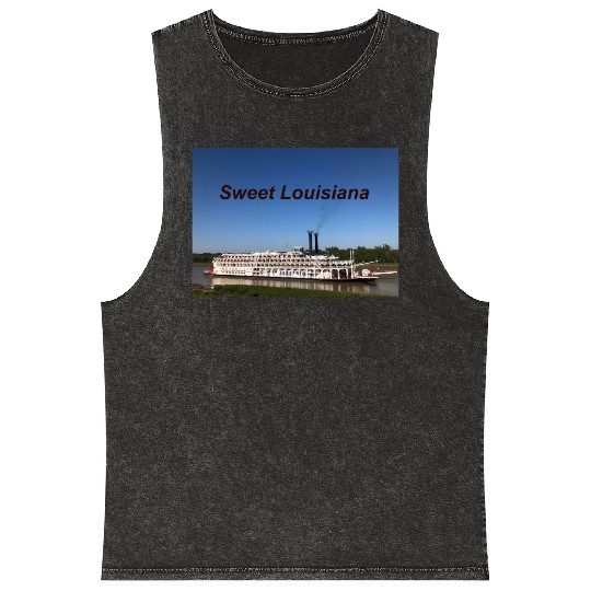 Sweet Louisiana Mineral Wash Tank Tops