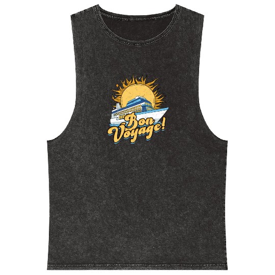 Bon voyage! - Cruise Mineral Wash Tank Tops