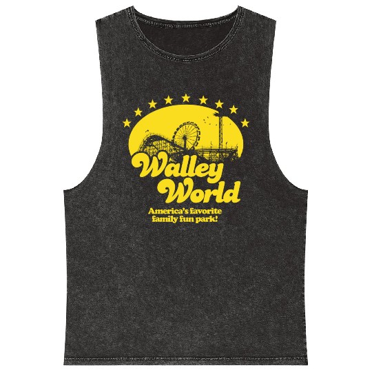 Walley World Tourist Mineral Wash Tank Tops