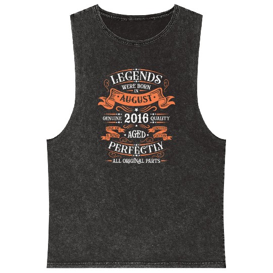 August 2016 anniversary 2016 legends August Mineral Wash Tank Tops