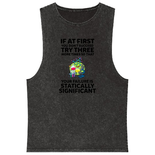 Science Teacher Funny Science Mineral Wash Tank Tops