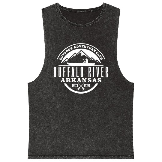 Canoe Buffalo River Mineral Wash Tank Tops