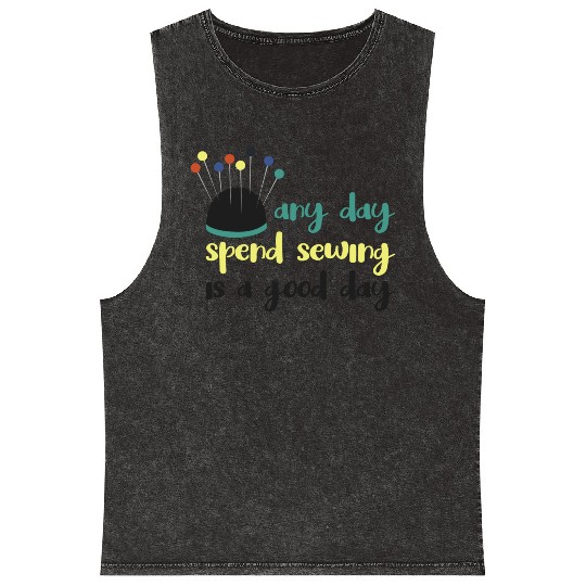 Boba Bubble Tea 2 Mineral Wash Tank Tops