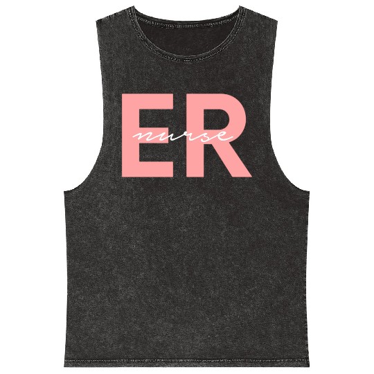 Er Nurse Emergency Room Registered Nurse Mineral Wash Tank Tops