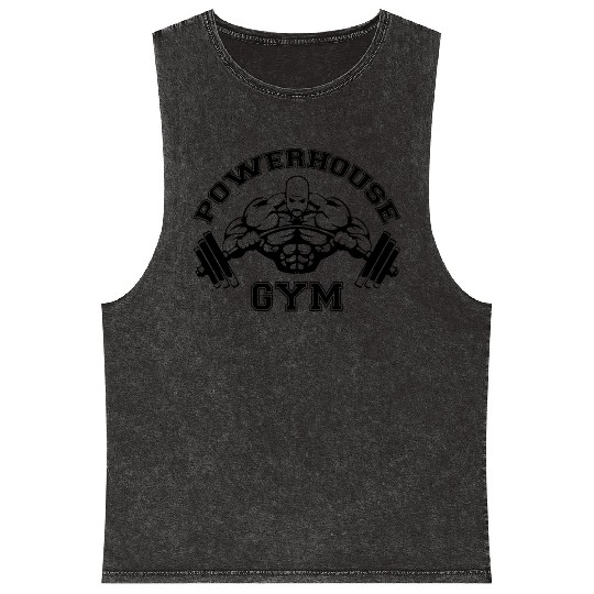 Powerhouse Gym Edition Mineral Wash Tank Tops