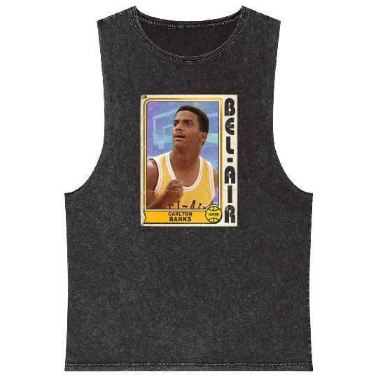 Fresh Prince Of Bel Air Mineral Wash Tank Tops