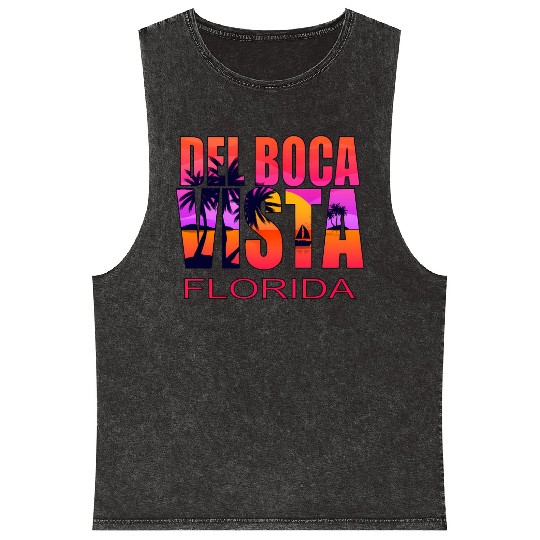 Del Boca Vista Retirement Community Novelty Mineral Wash Tank Tops