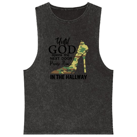 Mom Faith Based Plus Size Novelty Christian Mineral Wash Tank Tops