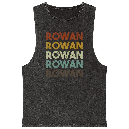 Rowan 80S Style Mineral Wash Tank Tops