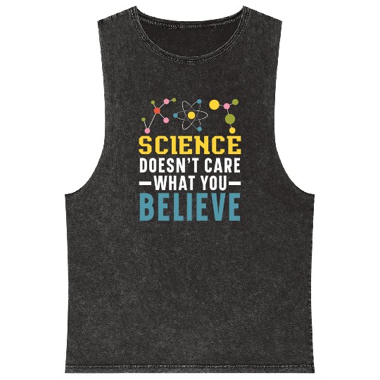 Atheism Anti-Religion Agnostic Freethinker Atheist Mineral Wash Tank Tops