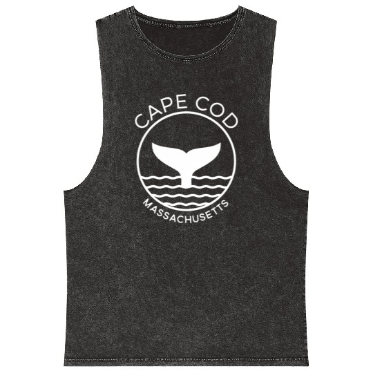 Cape Cod Whale Watch Mineral Wash Tank Tops