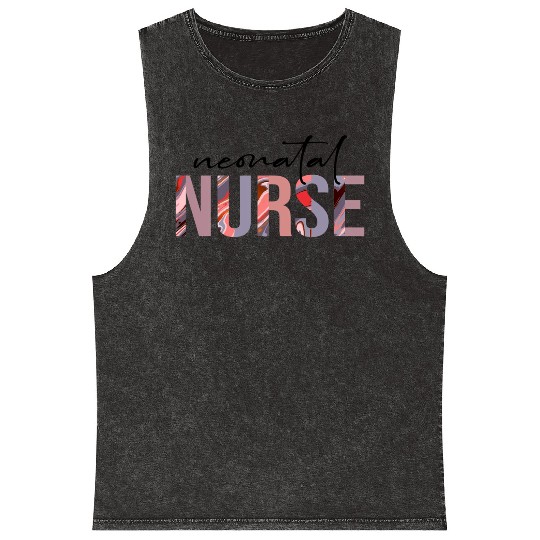 Neonatal Icu Nurse u Nurse Newborn Baby Nursing Mineral Wash Tank Tops