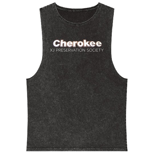 Cherokee Xj Preservation Society Mineral Wash Tank Tops