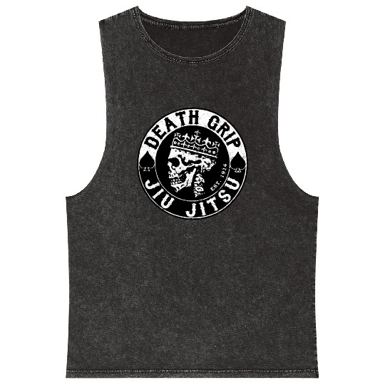 Jiu Jitsu Mma - Brazilian Jiu Jitsu Mineral Wash Tank Tops
