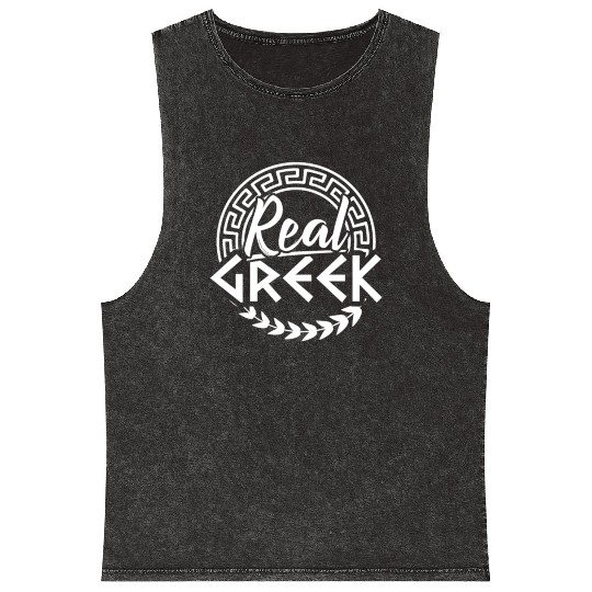 Real Greek Mineral Wash Tank Tops