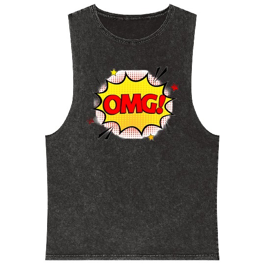 OMG design Mineral Wash Tank Tops