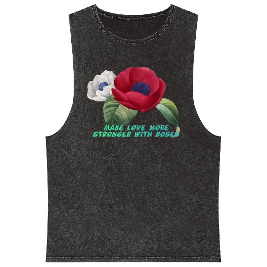 Embracing Romance with the Rose Mineral Wash Tank Tops
