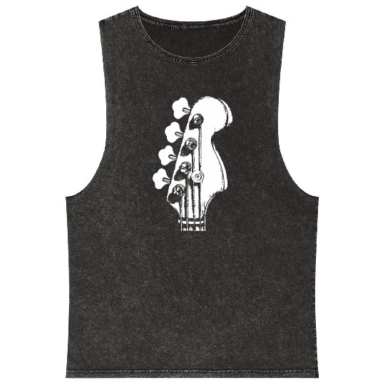 Guitar Classic Rock & Roll Guitar Lover Guitar Mineral Wash Tank Tops